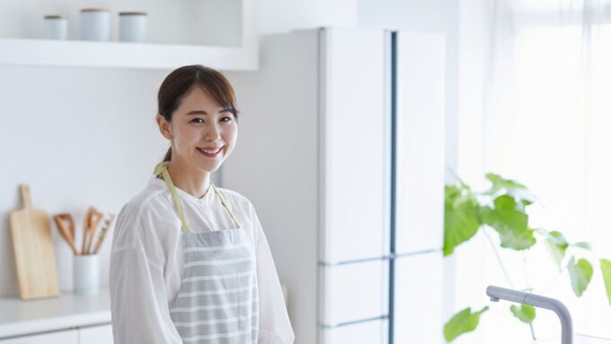 笑顔　女性