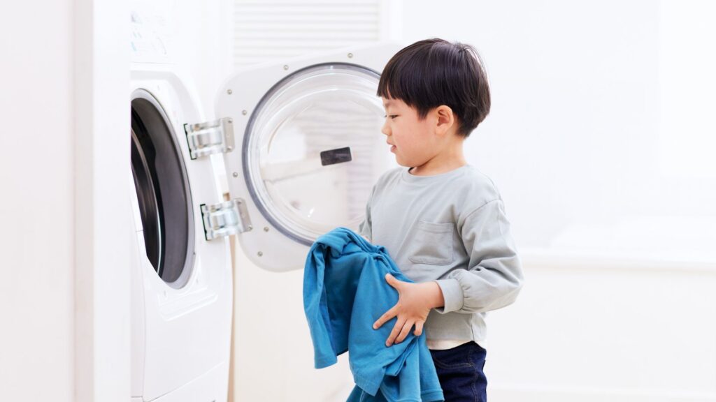 子ども 洗濯物