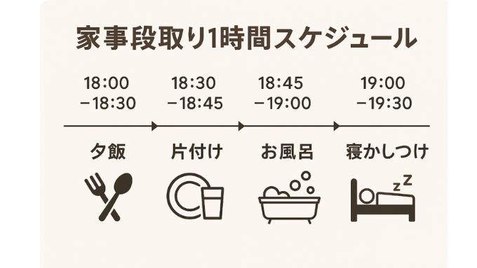 家事段取りスケジュール