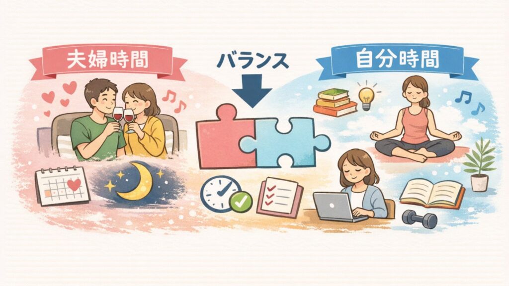 夫婦と自分時間のバランス