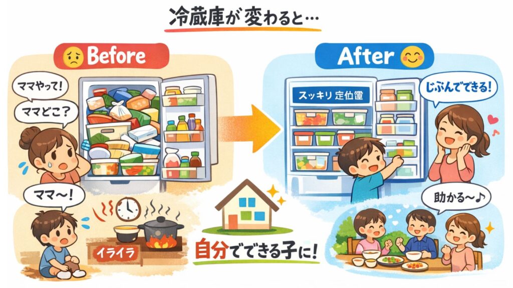 冷蔵庫が変わると・・・