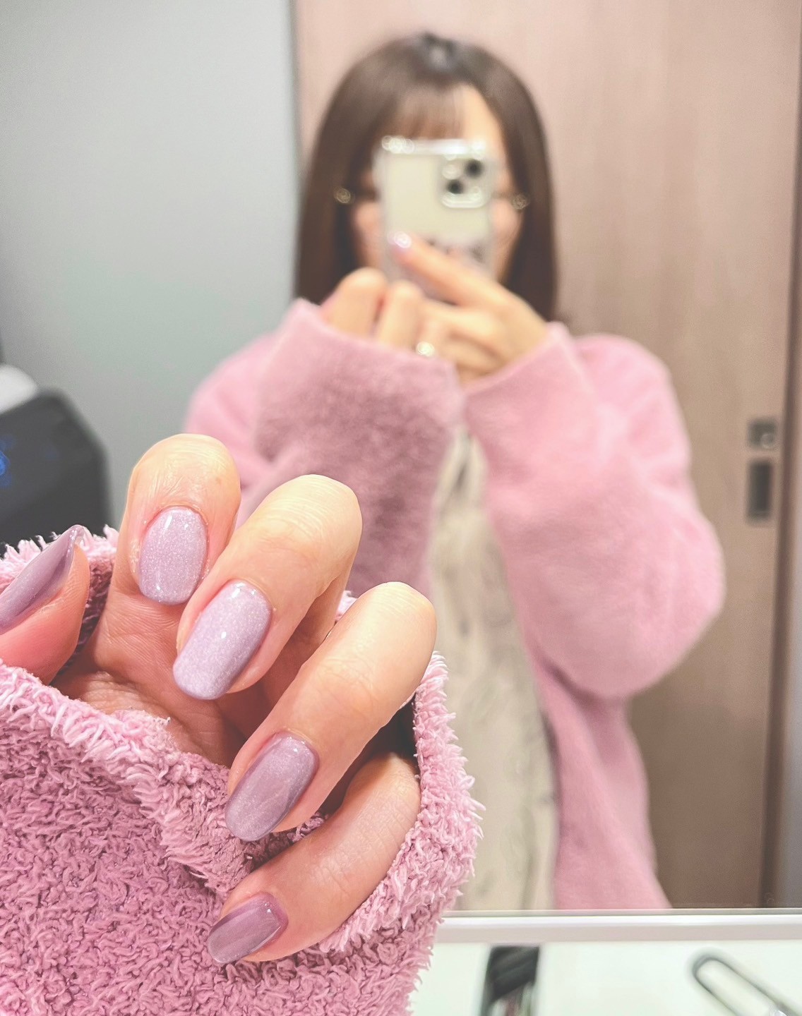 再開したネイル